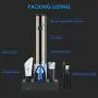 Electric Wine Opener with charging base, Automatic Corkscrew Rechargeable Touch-Sensor Wine Bottle Opener Set with Foil Cutter Vacuum Stopper, Wine Aerator Pourer for Wine Lover Electric Wine Opener with charging base, Automatic Corkscrew Rechargeable Touch-Sensor Wine Bottle Opener Set with Foil Cutter Vacuum Stopper, Wine Aerator Pourer for Wine Lover