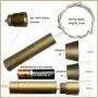 LOFTPLUS Bottle Lights Golden Metal Warm White Lights 1AA Battery-Operated with Daily Timer 6hours Blinking & All The Time On Modes LOFTPLUS Bottle Lights Golden Metal Warm White Lights 1AA Battery-Operated with Daily Timer 6hours Blinking & All The Time On Modes