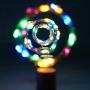 Guirlande Lumineuse LED 6 Packs pour Bouteille de Vin avec Bouchon, Mini Guirlande Lumineuse Faerie, Lumières Étoilées Alimentées par Batterie pour DIY, Mariage, Fête, Noël, Halloween, Décoration Intérieure et Extérieure (4 Couleurs)