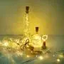 Lumières pour Bouteilles de Vin LoveNite avec Bouchon, 16 Pièces, Fil Argenté en Forme de Bouchon, Mini Guirlande Lumineuse Féerique 20 LED, Alimentées par Batterie, Idéales pour DIY, Fêtes, Décoration, Noël, Halloween, Mariage (Blanc Chaud) Lumières pour Bouteilles de Vin LoveNite avec Bouchon, 16 Pièces, Fil Argenté en Forme de Bouchon, Mini Guirlande Lumineuse Féerique 20 LED, Alimentées par Batterie, Idéales pour DIY, Fêtes, Décoration, Noël, Halloween, Mariage (Blanc Chaud)