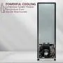 Schmecke 12 Bottle Compressor Wine Cooler Refrigerator w/Lock | Large Freestanding Wine Cellar | 41f-64f Digital Temperature Control Wine Fridge For Red, White, Champagne or Sparkling Wine - Black Schmecke 12 Bottle Compressor Wine Cooler Refrigerator w/Lock | Large Freestanding Wine Cellar | 41f-64f Digital Temperature Control Wine Fridge For Red, White, Champagne or Sparkling Wine - Black