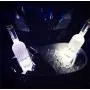 Sous-verres LED, Pack de 12, Sous-verres Lumineux, Luminaires pour Bouteilles, Amplificateur de Lumière pour Bouteilles, Disques de Sous-verres LED Lumineux pour Boissons, Flash Lumineux pour Sous-verres (Blanc Frais)