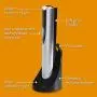Oster Cordless Electric Wine Bottle Opener with Foil Cutter, FFP - FPSTBW8207-S-AMZ, Silver, One Oster Cordless Electric Wine Bottle Opener with Foil Cutter, FFP - FPSTBW8207-S-AMZ, Silver, One