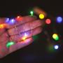 LED Kork Wein Flasche Sterne Glühbirnen LED-Lichterkette, Akkubetriebene Lichterkette mit 15 Mikro LED DIY für Bar, Wein, Schlafzimmer, Partys, Hochzeiten, Dekoration (6er Set, 75cm/2,5ft, Mehrfarbig)