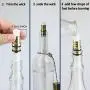 EricX Light Wine Bottle Torch Kit 4 Pack, Includes 4 Long Life Torch Wicks ,Brass Torch Wick Holders And Brass Caps - Just Add Bottle for an Outdoor Wine Bottle Torch EricX Light Wine Bottle Torch Kit 4 Pack, Includes 4 Long Life Torch Wicks ,Brass Torch Wick Holders And Brass Caps - Just Add Bottle for an Outdoor Wine Bottle Torch