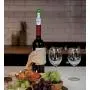 Cheers Palmen-Stopper mit LED-Lichter – Elegantes Mehrfarben-LED-Lichter-Weinflaschenverschluss, wiederverwendbarer tropischer Sommer-Flaschenaufsatz-Siegel, Dekoration & Bar-Accessoire