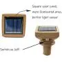Solar 8er Pack Solarbetriebene Weinbottillichter, 20 LED Wasserdichte Kupfer Korklichter für Hochzeit, Weihnachten, Feiertag, Garten, Terrasse, Weg, Outdoor (Warmweiß)