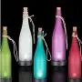 YINGMAN LED Solar Powered Bottle Light Hanging Patio Lamp Flame Effect Garden Yard Hanging Lamp (Set of 5)