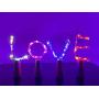 20 LED Weinvorratsleuchten mit Kork, 6,6 m Silberdraht Korkleuchten, batteriebetriebene Mini-Farbstreifenleuchten für Spirituosenflaschen, Basteln, Party, Hochzeit, Halloween, Weihnachten Dekoration, 10er Set
