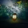Solar Laterne Outdoor, Hängende Bewässerungsdose Solarbetriebene Lampe mit 20 LEDs Lichtern, IP65 Wasserdicht, Fairy Lights für Garten, Hof, Weg, Rasen, Weihnachtsdekoration Warme Weiß