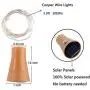 Guirlandes Lumineuses Solaires 6 Bouteilles de Vin, Blanc, 10 LED, Guirlande Lumineuse Solaire Blanche pour Fête, DIY, Décoration, Halloween, Mariage (Lumière Blanche) Guirlandes Lumineuses Solaires 6 Bouteilles de Vin, Blanc, 10 LED, Guirlande Lumineuse Solaire Blanche pour Fête, DIY, Décoration, Halloween, Mariage (Lumière Blanche)