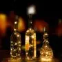 Lampe pour bouteille de vin 3 pièces de 30 pouces, version améliorée, câble en alliage cuivre-argent 15 LED, décoration de Noël, DIY, Halloween, Noël, fête, décoration intérieure, mariage. Lampe pour bouteille de vin 3 pièces de 30 pouces, version améliorée, câble en alliage cuivre-argent 15 LED, décoration de Noël, DIY, Halloween, Noël, fête, décoration intérieure, mariage.