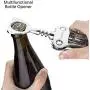 Ouvre-bouteille en alliage de zinc de qualité supérieure avec ouvre-bouteille multifonctionnel, mise à niveau.