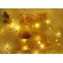 LoverNite Weinvorrats-Lichter mit Korken, 8er-Set, batteriebetrieben, 15 LED-Korken-Form Silberdraht, farbige Mini-Fadenscheinleuchten, DIY, Party, Dekoration, Weihnachten, Halloween, Hochzeit (Warmweiß)