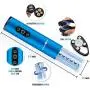 Electric Wine Opener,MaMahome Automatic Electric Wine Bottle Corkscrew Opener with Foil Cutter,Chic Wine Openers Great Gift for Wine Lovers (No Include Battery)(Blue) Electric Wine Opener,MaMahome Automatic Electric Wine Bottle Corkscrew Opener with Foil Cutter,Chic Wine Openers Great Gift for Wine Lovers (No Include Battery)(Blue)