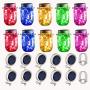 Guirlande Lumineuse Mason Jar LED 10 Pièces, 30 LED, avec 10 Supports, pour Mariage, Jardin, Patio, Fête, Décoration Cadeau (Sans Bocal) (5 Couleurs) Guirlande Lumineuse Mason Jar LED 10 Pièces, 30 LED, avec 10 Supports, pour Mariage, Jardin, Patio, Fête, Décoration Cadeau (Sans Bocal) (5 Couleurs)