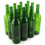 Fässer und Flaschen-Skulpturen von Jerry Swanson – 12 x 750 ml grüne Claret Weinflaschen für Ihre Fässer-Skulptur