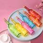 LED Wine Bottles with Lights Inside Lighted Glass Bottle Decorative Light(Pink,Blue,Yellow,Orange,Red,Green) - Decorative Glass Bottles for Wedding