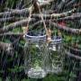 zuoshini Solar Mason Jar Lights Hanging Solar Mason Jar Lid Lights Solar Garden Lights Mason Jars with Lids Solar Jar Lid String Lights LED Waterproof Fairy Jar Lids Lights (Not Including jar)