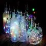 Guirlandes Lumineuses pour Bouteilles de Vin - 10 Pièces avec Bouchons - 20 LED Alimentées par Batterie, Fil de Fée en Cuivre pour Jardin, Patio, Allée, Décoration Extérieure, DIY, Fête, Mariage (10, Couleurs - Stabilité) Guirlandes Lumineuses pour Bouteilles de Vin - 10 Pièces avec Bouchons - 20 LED Alimentées par Batterie, Fil de Fée en Cuivre pour Jardin, Patio, Allée, Décoration Extérieure, DIY, Fête, Mariage (10, Couleurs - Stabilité)