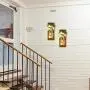 Glasbehälter Wandleuchten – 2er Set Rustikale Wandleuchten mit Fernbedienung Timer LED Sterneleuchten, Leuchten für die Innendekoration, Handgemachte, dekorative und schicke Hängeleuchten mit Glasbehältern.
