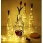 Guirlandes Lumineuses en Forme de Bouteille de Vin, 20 LED, Fil Argenté, Lumières Fantaisistes Mini Chaîne Alimentées par Batterie (Sans Bouteilles) pour DIY, Fête, Décoration, Noël, Halloween, Mariage (Blanc Chaud) Guirlandes Lumineuses en Forme de Bouteille de Vin, 20 LED, Fil Argenté, Lumières Fantaisistes Mini Chaîne Alimentées par Batterie (Sans Bouteilles) pour DIY, Fête, Décoration, Noël, Halloween, Mariage (Blanc Chaud)