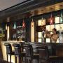 Moderner Pendelleuchte, E26 Weinflaschen Deckenleuchte, Bar-Kronleuchter mit dekorativem, farbigem Glasdiffusor, Hängeleuchte für Kücheninsel, Wohnzimmer, Esszimmer, Restaurant, Innenbereich (Blau)