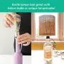 DIY Flaschenlampe-Set – Lampen-Sets Ermöglichen die Herstellung einer Weinflaschenlampe oder anderer Flaschenlampen – Lampen-Set zum Basteln mit einer Spirituosenflasche (Nickelfinition mit Silberkabel)