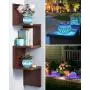Farbst wechselnder Mosaik-Solarglas-Gartenlichtdekoration, wiederaufladbare Mehrfarben-Solar-Tischlampe, wasserdichtes LED-Nachtlicht für Garten, Party, Schlafzimmer, Patio, Indoor/Outdoor Dekoration, Ideal Geschenke