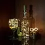 Wein-Flaschen-Lichter mit Korken, DIY Lichterketten-Ornamente für Tische, Partys, Bars, Hochzeiten, Weihnachten, Feierlichkeiten usw., mit Batterie inklusive, 12 Stück/Packung