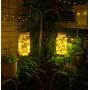 Solar Mason Jar Lights, Large Size Bigger Glass Mason Jar with 30 LEDs Fairy Firefly String Lights, Best Patio Yard Desktop Party Decor Outdoor Solar Hanging Lanterns (6-Pack Warm White)