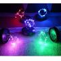 Solar Mason Jar Lights, Solar Fairy Lights Solar Lids Jar Light, Mason Jar Lantern for Garden, 1Pcs Green