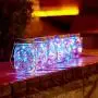 XVZ Solar Mason Jar Lid Lights 2er Pack, 20 LED Lichterkette, IP65 Wasserdicht für Garten, Terrasse, Party, Hochzeit, Weihnachten Dekorbeleuchtung (Multicolor)