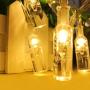 LED Wine Bottles Lights, Waynewon Battery Operated String Lights with Remote Control – Best Wedding Party Home Christmas Decorations (Warm White Glow)
