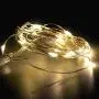 Kupferdraht Glühbirnen-Fairy-Lichterkette, Akkubetrieben, 1,95 m, 20 LEDs, Mini Pixie Lichter, Kleine Feuerfliese Dekorationen für Schattenbox, Mason Jar, Hochzeit, Schlafzimmer, Fenster, Indoor Outdoor, Weihnachtsbaum Dekoration