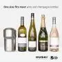 Refroidisseur de Vin Huski | Brigade Icelless Premium | Garde le Vin Frais Jusqu'à 6 Heures | Design Gagnant une Récompense | Nouvelle Accessoire Vin | Compatible avec Certains Milles | Cadeau Idéal pour les Amoureux du Vin (Acier Inox) Refroidisseur de Vin Huski | Brigade Icelless Premium | Garde le Vin Frais Jusqu'à 6 Heures | Design Gagnant une Récompense | Nouvelle Accessoire Vin | Compatible avec Certains Milles | Cadeau Idéal pour les Amoureux du Vin (Acier Inox)