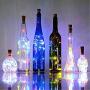 Klanor 8 Pack 7.2ft 20Led Wine Bottle Lights Battery Operated Starry String Lights on Silver Copper Wire Led String Light for DIY Christmas Wedding Bedroom Halloween Party Table Decor