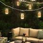 Metallschraubdeckel für Mason-Jars mit Fairy Lights (Weiß, 6 Stück)