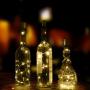 AFUNTA 6 Pcs Cork Lights with Screwdriver, Bottle Lights Fairy String LED Lights, 30 Inches Copper Wire 15 LED Bulbs Suitable Party Wedding Concert Festival Christmas Tree Decoration -Multi Colors