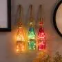 Taiker Weinvorrats-Lichter mit Korken, 30er Pack 20 LED-Batteriebetriebene Mini-Feenleuchten, DIY, Party, Dekoration, Weihnachten, Halloween, Hochzeit (Warmweiß)
