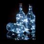 Bottle Lights 12 Pack 20 LEDs Cork Lights for Wine Bottles Battery (Included) Powered Fairy Mini String Lights for DIY Jar Lighting Indoor Bedroom Party Wedding Christmas Halloween Decor (Cool White)