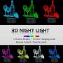 Lampe d'illusion 3D pour bouteille de vin FULLOSUN, décoration bar cadeaux veilleuse pour Noël, fêtes, anniversaires. Idéale pour la décoration de bar avec télécommande, 16 couleurs changantes + 4 modes changants + fonction de réglage de luminosité. Lampe d'illusion 3D pour bouteille de vin FULLOSUN, décoration bar cadeaux veilleuse pour Noël, fêtes, anniversaires. Idéale pour la décoration de bar avec télécommande, 16 couleurs changantes + 4 modes changants + fonction de réglage de luminosité.
