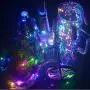 LiyuanQ 10er Pack 20 LED Wein Korkleuchten Kupferdraht Lichterkette, 2M/7.2FT Akkubetriebene Lichterkette für Weinflaschen, DIY, Weihnachtsfeier, Hochzeit Dekoration, Multicolor (Flasche nicht enthalten)