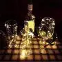 10 Pièces Guirlandes Lumineuses pour Bouteilles de Vin avec Bouchon, 6,6 M 20 LED Fil de Fée Alimentées par Batterie, Mini Guirlandes Lumineuses pour Fête Mariage Noël Festival Décoration Bar, Lumière Chaude 10 Pièces Guirlandes Lumineuses pour Bouteilles de Vin avec Bouchon, 6,6 M 20 LED Fil de Fée Alimentées par Batterie, Mini Guirlandes Lumineuses pour Fête Mariage Noël Festival Décoration Bar, Lumière Chaude