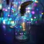 6er Pack 10 LED 4 Farben Solarbetriebene Weinflaschen-Lichter, Mini Kupferdraht Wasserdichte Fairy Lights, LED Lichterkette, Weihnachts- und Hochzeitsdeko für Zuhause, Garten, Schlafzimmer, Outdoor & Indoor