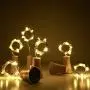 Lumières solaires pour bouteilles de vin, 20 LED étanches en cuivre, pour mariage, Noël, extérieur, fête, jardin, terrasse, décoration de passage (blanc chaud) Lumières solaires pour bouteilles de vin, 20 LED étanches en cuivre, pour mariage, Noël, extérieur, fête, jardin, terrasse, décoration de passage (blanc chaud)