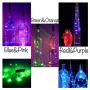 12er Set 20 LED Weinzeug-Korken-Lichter, Mini-Fadenlampen aus Kupferdraht, Akkubetriebene Sterne-Lichter für DIY, Weihnachten, Halloween, Hochzeit, Party, Indoor & Outdoor (Mehrfarbig)