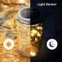 Lumières Mason en Verre Solaires 20 LEDs (6 Supports Inclus / Sans Bocal) Couvercles Lumineux Étoile Lucioles pour Patio Jardin, Cour et Terrain Décoratif Fête Mariage Blanc Chaud 6 Pièces Lumières Mason en Verre Solaires 20 LEDs (6 Supports Inclus / Sans Bocal) Couvercles Lumineux Étoile Lucioles pour Patio Jardin, Cour et Terrain Décoratif Fête Mariage Blanc Chaud 6 Pièces
