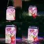 Solarleuchte für Mason Jar Deckel, Farbbright LED-Lichterkette, Garten-Feuerfliesen-Lichter, wasserdichte Hängeleuchten, Tischleuchten für Patio, Zuhause, Party Dekoration