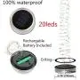 Guirlande Lumineuse Solarée en Mason Jars, 6 LED (6 Suspensions Inclus/Pas de Mason Jar), 5 Couleurs, Lanternes Suspendues Étanches pour Jardin, Patio, Adaptées aux Mason Jars Réguliers Guirlande Lumineuse Solarée en Mason Jars, 6 LED (6 Suspensions Inclus/Pas de Mason Jar), 5 Couleurs, Lanternes Suspendues Étanches pour Jardin, Patio, Adaptées aux Mason Jars Réguliers